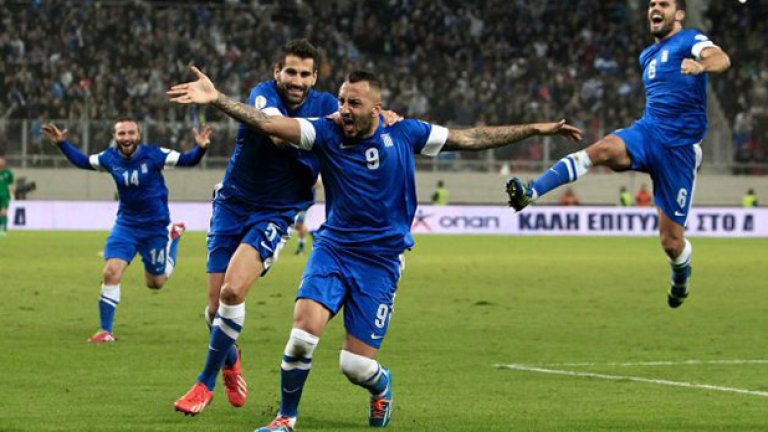 Костас Митроглу бе героят за Гърция в първия мач.