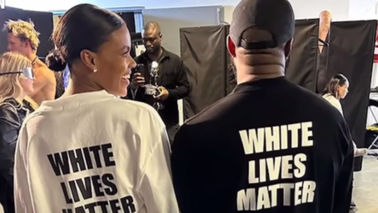 Кание Уест и White Lives Matter
Кание Уест очевидно не се уморява да създава конфронтации със спорни изказвания. Седмицата на модата за него се оказа поредното събитие, чрез което да настрои интернет общността срещу себе си, като този път поводът беше закачка с Black Lives Matter, изобличена като неуместна според много от защитниците на движението.
За да покаже, че винаги ще върви срещу течението, независимо за какво става дума, рапърът откри ревюто на Balenciaga със суичър, на чийто гръб пишеше White Lives Matter. А това никак не се хареса на присъстващите, които едва изчакаха края на шоуто, за да излеят недоволството си в социалните мрежи.