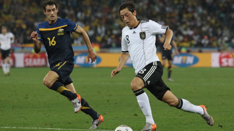 Германия и Месут Йозил са най-добре пласирани в котировките от европейските тимове...