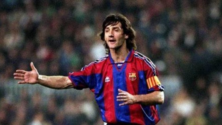 Хосе Мари Бакеро
Продукт на академията на Реал Сосиедад и част от отбора, който спечели две титли в началото на 80-те, атакуващият полузащитник се събра с бившите си съотборници Андони Гойкоечея и Хулио Салинас в дрийм тима на Барселона. Отказа се през 1997-а, година след като напусна Барса, след кратък престой в Мексико. Оттогава е треньор и консултант, като от юли 2015-а е начело на венецуелския Депортиво Ла Гуайра.
