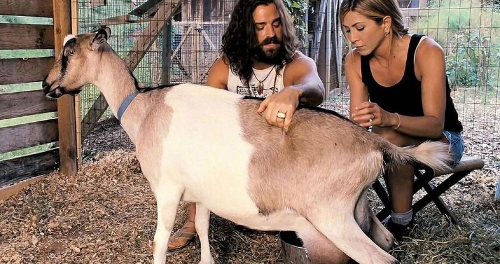 Дженифър Анистън и Джъстин Теру в Мир, любов и още нещо