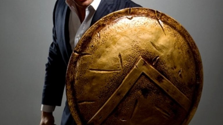 Джерард Бътлър в "300"