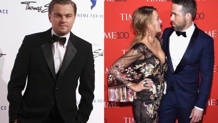 Райън Рейнолдс и Леонардо ди Каприо (Блейк Лайвли)