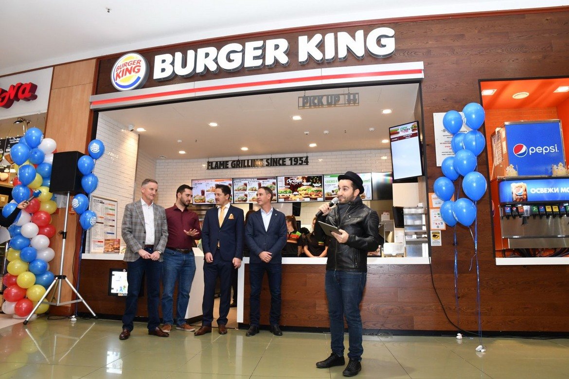 Burger King вече е в Мол Парадайз Център