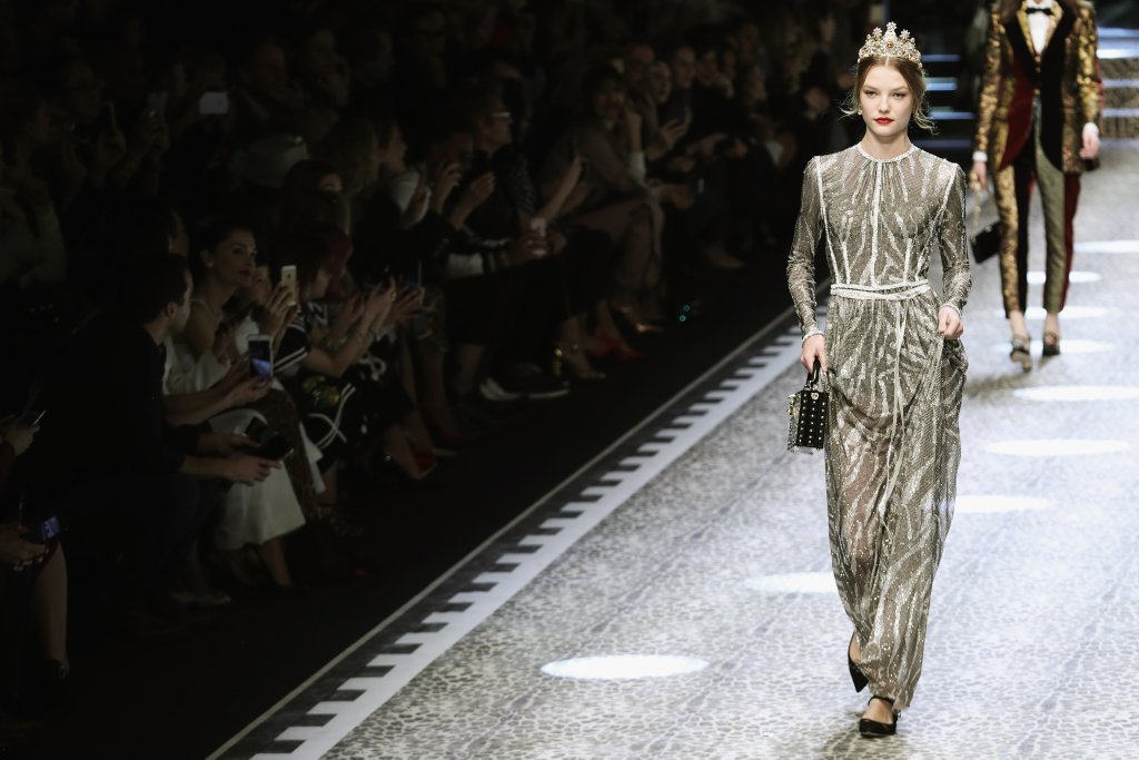 Dolce & Gabbana  ревю по време на седмицата на модата в Милано