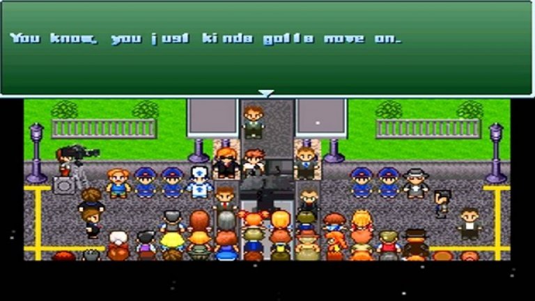 Super Columbine Massacre RPG!
Създадена през 2005 г. от Дани Ледон, тази игра пресъздава гореспоменатите трагични събития от 1999 г. в Колумбайн под формата на двуизмерна ролева игра.  В нея поемате управлението на Ерик Харис и Дилън Клиболд, като целта е да планирате и извършите училищното клане. По разбираеми причини, играта не е посрещната никак положително.
Ледон обаче заявява, че не е търсил умишлено скандала и противоречието. Просто е искал да използва компютърната игра, за да покаже какво е да си аутсайдер в гимназията. Super Columbine Massacre RPG! проправя пътя на други (предимно инди) игри, които боравят с проблемни събития от реалния живот.