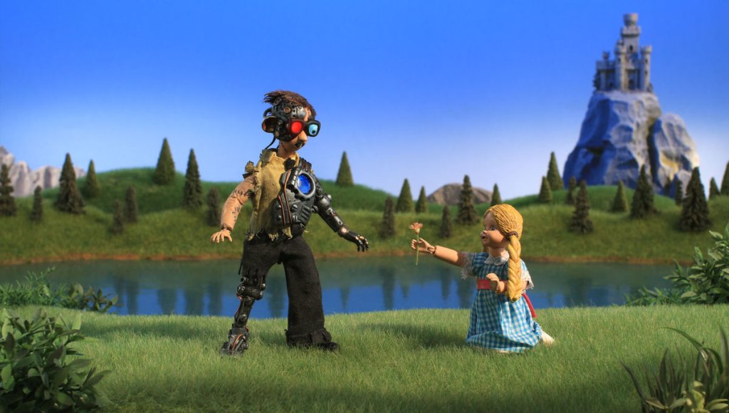 Robot Chicken (2005-)
Стоп моушън анимационни скечове, в които се пародират всички популярни филми и сериали, без да зачитат нищо свято: не спестяват нищо на Барби, русалката Ариел, Индиана Джоунс, малките деца, Дядо Коледа, Вейдър, Питър Пан, изобщо н