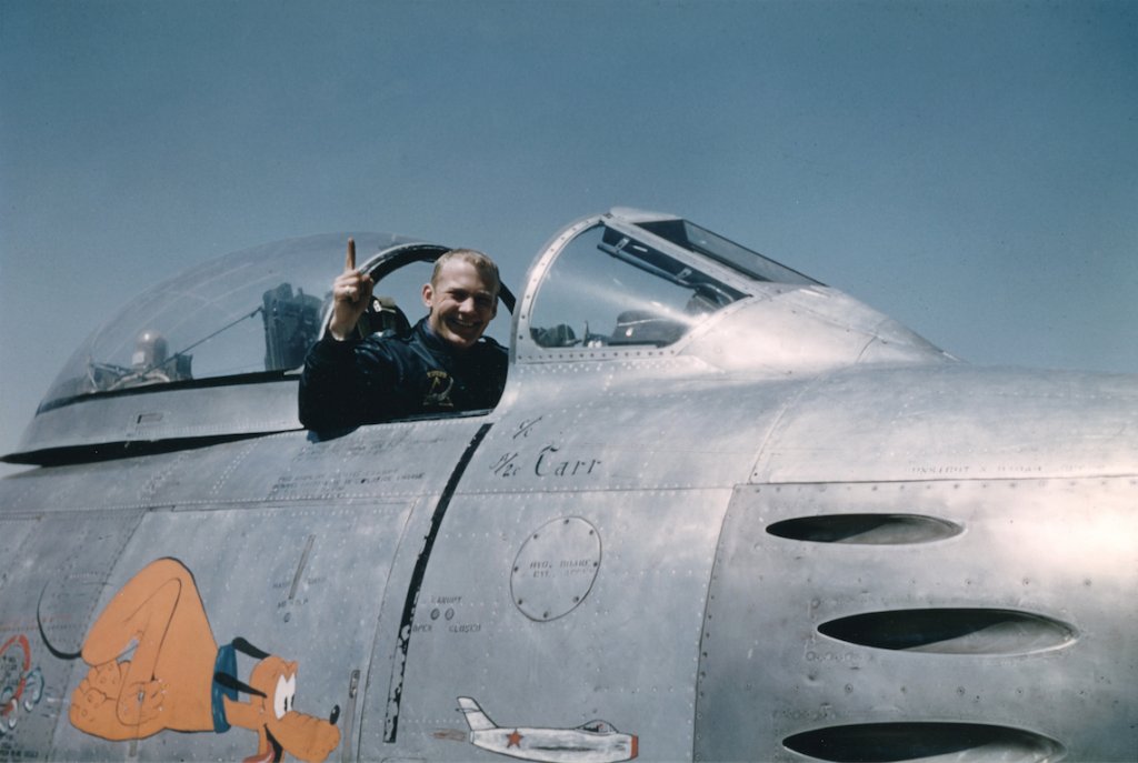 Buzz_Aldrin_in_the_cockpit_of_an_F-86_Sabre