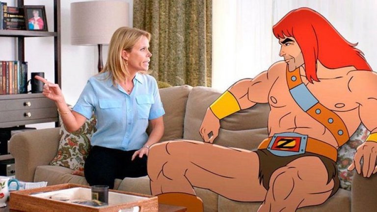 Son of Zorn
Половинката на Оливия Уайлд, Джейсън Съдейкис, озвучава Зорн - анимиран боец от отдалечен остров в Тихия океан. Той се завръща в Калифорния, за да спечели бившата си съпруга и сина си. Те, за разлика от него, са напълно реални.