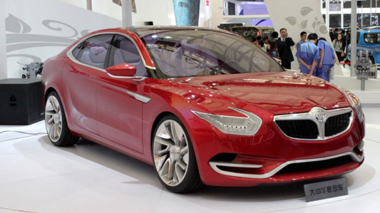 Дизайнерите на Brilliance са поработили върху 3-ата серия на BMW