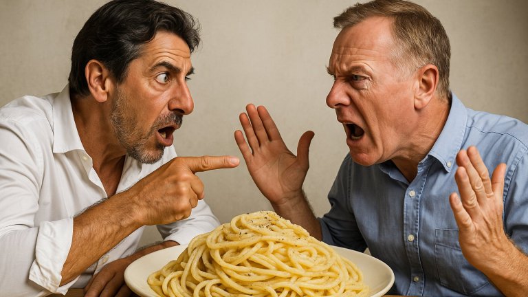 Или как се приготвя традиционно cacio e pepe