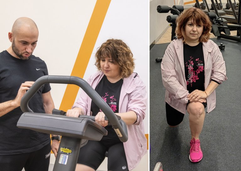 Прогресът на Богдана беше видим още в средата на Get in Shape 4.