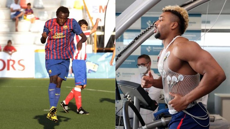 Той се състезаваше с Адама Траоре в академията на Барселона, но на 26 вече е свободен агент