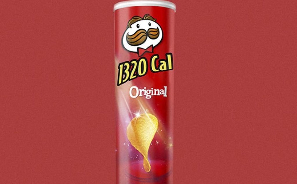 Uncle Pringles са супер за кино вечер, но срещу тях получавате 1320 калории - директно инжектирани в паласките