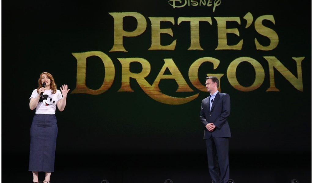 Бяха представени и други продукции - Petes Dragon с Брайс Далас Хауърд