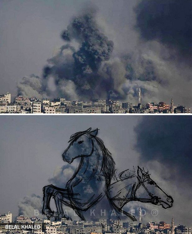 Коне от дим - Белал Халед (Belal Khaled)