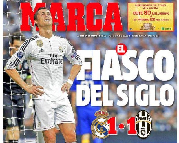 Испанската преса направи на пух и прах Роналдо, Анчелоти и компания...