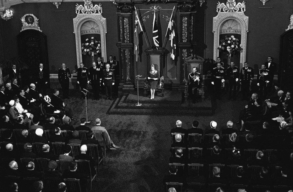 1964. Посещение в Канада, едно от 261 пътувания в чужбина