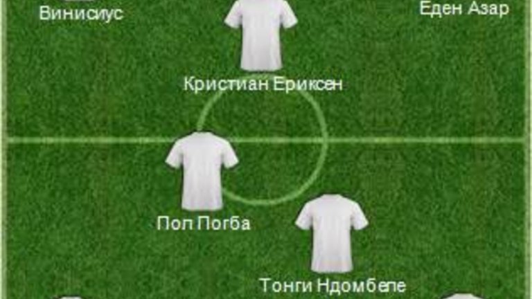 Ето как може да изглежда Реал Мадрид през следващия сезон с цели седем нови футболисти и селекция от почти 600 милиона евро. Как ви се струва?