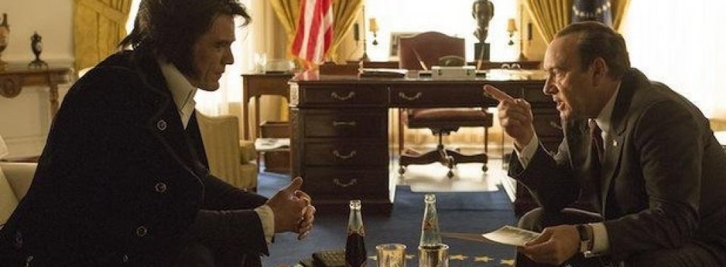 Elvis and Nixon
Абсурдът на отношенията между Краля на рока и бившия държавен глава на САЩ е в основата на биографичния филм. Майкъл Шанън и Кевин Спейси се превъплъщават в героите от миналия век под зоркия поглед на режисьора Лиза Джонсън.