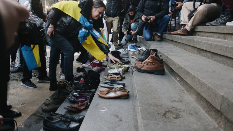 Протест в София в подкрепа на Украйна: "Не сме неутрални"