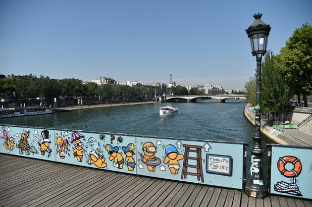 Новият вид на Pont des arts