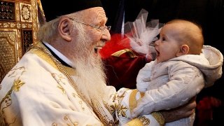 Greek Orthodox easter ceremony in Istanbul