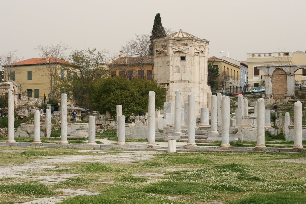 Римската Агора в Атина и Кулата на ветровете 