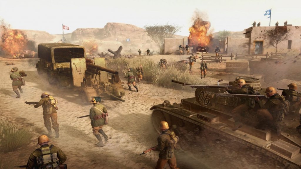 Company of Heroes 3
Платформи: Windows, PlayStation 6, Xbox Series X/S
Кога: 23 февруари 2023 г.

Стратегията в реално време отново ще ни изпрати на бойните полета на Втората световна война, като ще се фокусира върху Северноафриканската кампания. С други думи, основното действие ще се развива в Италия и Северна Африка, а в кампанията играчът ще може да играе само със Съюзниците.

Изборът на точно тази част от войната не е случаен. Създателите от Relic Entertainment така отговарят на исканията на играчи за по-разнообразни терени, които да влияят и върху геймплея. Това е много важно за Company of Heroes 3 - че създаването ѝ е базирано върху мненията на феновете.

Сред нововъведенията е системата Tactical Pause - в тази пауза играчът може да раздаде команди, които да бъдат изпълнени след подновяване на играта. Ще може да се разчита и на италиански партизани - NPC-та, които ще помагат на Съюзниците в кампанията като залагат капани на врага или събират информация за него.