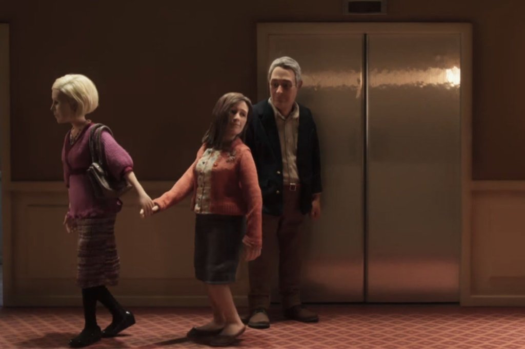 Anomalisa (2015)
Историята е на Чарли Кауфман („Да бъдеш Джон Малкович“, „Адаптация“, „Блясъкът на чистия ум“). Когато го изгледате, ще ви е ясно, че само това е било начинът да бъде разказана, като анимация. Филмът е много човешки, тъжен, но хубав. Не