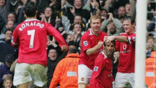 Пол Скоулс игра с някои невероятни нападатели в Манчестър Юнайтед, но най-добрият за него остава Рууд ван Нистелрой