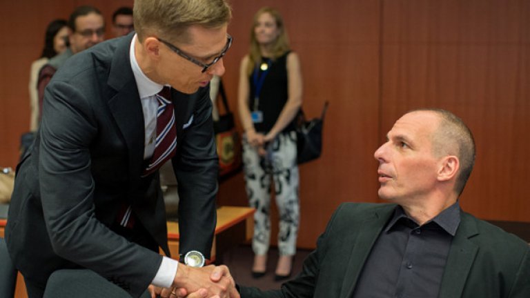 Александър Стуб и Янис Варуфакис