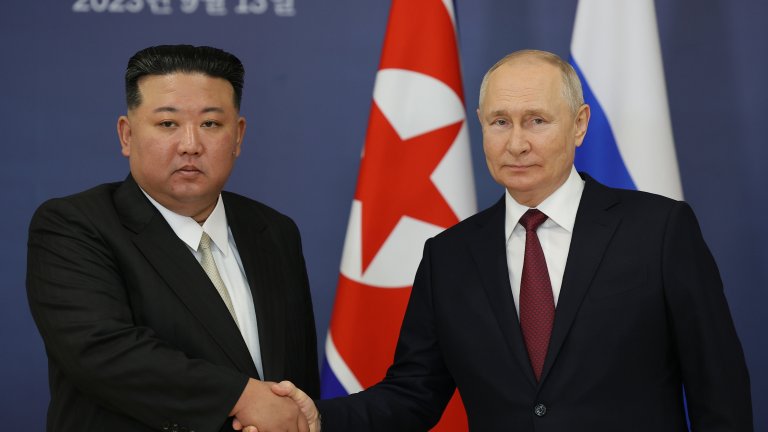 Визитата на севернокорейския лидер в Русия в снимки