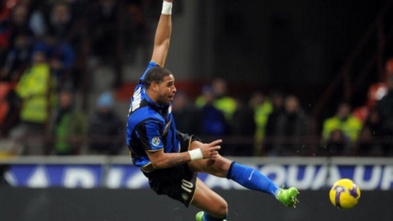 9. Адриано (50 гола в 95 мача)
Преди да се отдаде на пороците си, Императора закръгли 50-те си гола, носейки екипите на Интер, Фиорентина, Парма и отново Интер. Най-силен беше през сезон 2004/05 с 42 гола за клубния и националния си отбор.