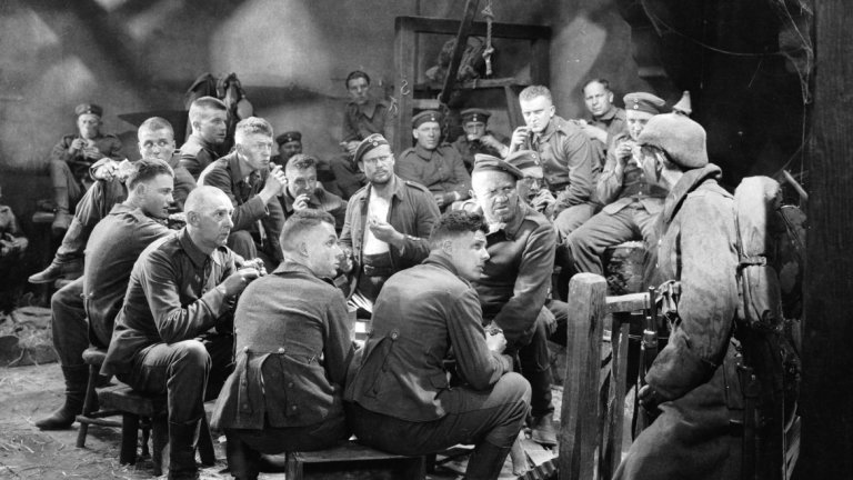 На западния фронт нищо ново (1930) 
Забраната за филма в Германия е по искане на самия Адолф Хитлер, който не харесал антивоенната идея на филма. При първите прожекции на филма членове на нацистката партия са попречили на представянето на филма, пускайки мишки в киносалона и нападайки евреи в публиката. В началото на 30-те години филмът е забранен още в Австралия, Австрия, Италия и Франция.