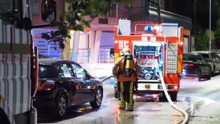 Евакуираха 40 души заради пожар в София