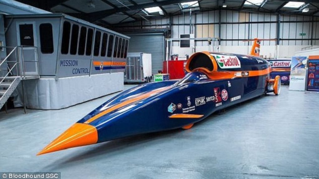 The Bloodhound SSC car