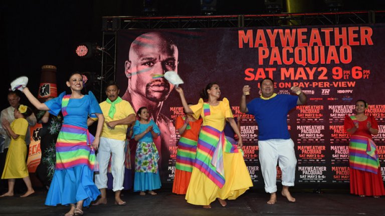 Имаше и национални танци от родината на Мани.