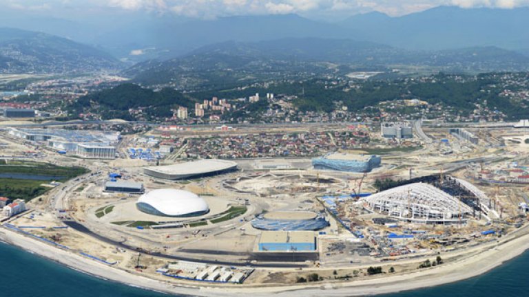 Около Олимпийския комплекс в Сочи ще има зона за сигурност и 40 000 полицаи и агенти на спецслужбите