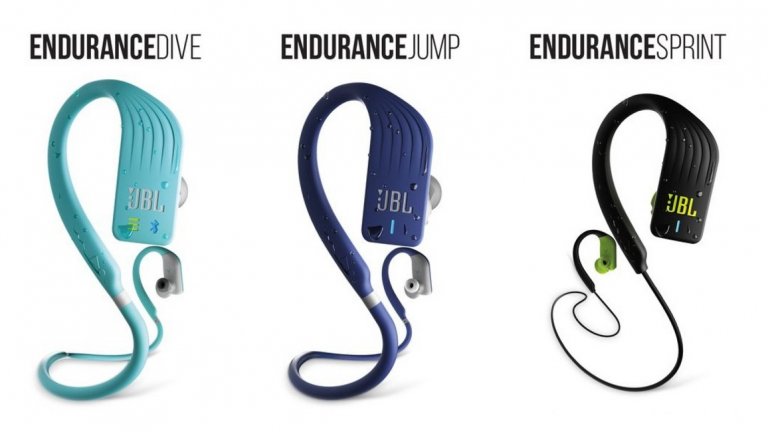 Най-добри безжични in-ear слушалки - JBL Endurance DIVE 
Тези слушалки са не само водоустойчиви (със сертификат IPX7), но и разполагат с технологията TwistLock, която гарантира, че ще останат неподвижни независимо колко дълго бягате, скачате или плувате. Endurance DIVE се свързват със смартфона ви през Bluetooth, но и разполагат с 1GB вградена памет за съхранение на музика. Батерията им гарантира 8 часа работа без презареждане, или 1 час - при 10-минутно бързо зареждане.