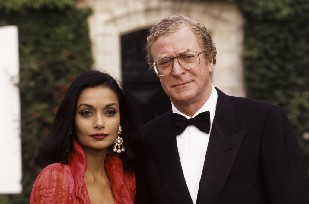 Michael Caine et sa femme à Bordeaux en 1990