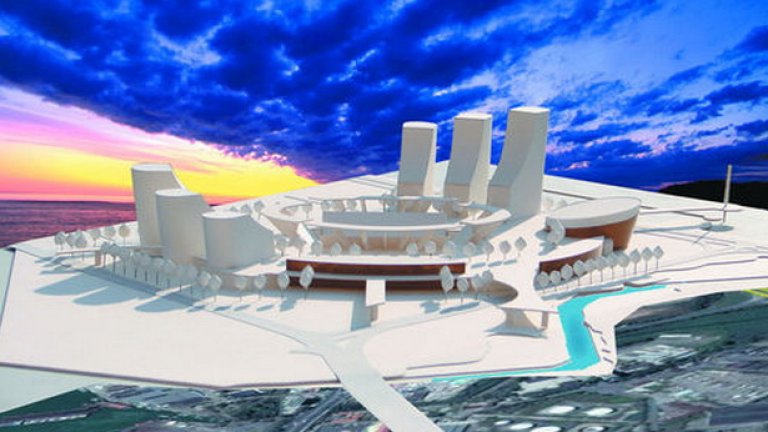 Така ще изглежда новият стадион "Черноморец Арена"