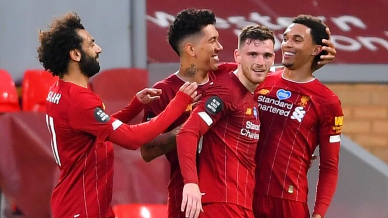 Ливърпул показа защо е шампион и получи титлата след шоу с 8 гола