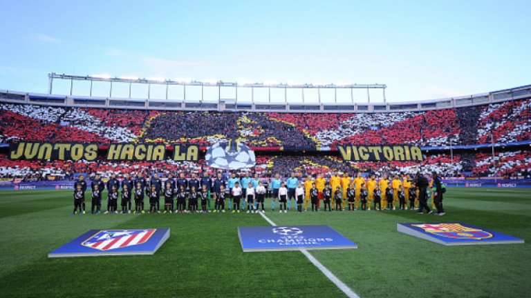 Корав Атлетико изхвърли Барселона в мач, изпълнен със съдийски грешки 