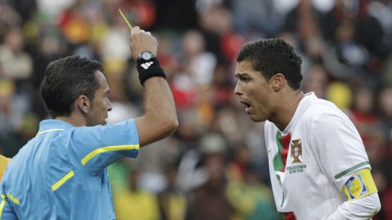 Кристиано Роналдо се закани на съотборниците си в Реал, които носят екипа на Испания
