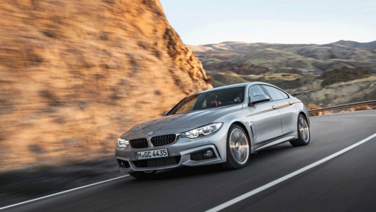 BMW 4 серия Gran Coupe ще направи официалната си премиера в Женева