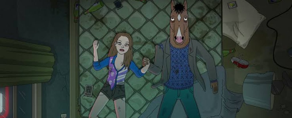 "Конят Боджак" (BoJack Horseman)
BoJack Horseman на стрийминг платформата Netflix е анимация за възрастни, която осмива холивудския начин на живот, като някои от шегите за известните личности са толкова завоалирани, че трябва да гледате епизодите отново, за да ги хванете. Комедията на сериала не се изчерпва само с популярните имена на индустрията, а разиграва и почти всички филмови клишета, някои от които могат да се изпуснат при първото гледане. И междувременно се задават някои прозорливи въпроси за човешкото съществуване, родени в главата на анимационен кон.