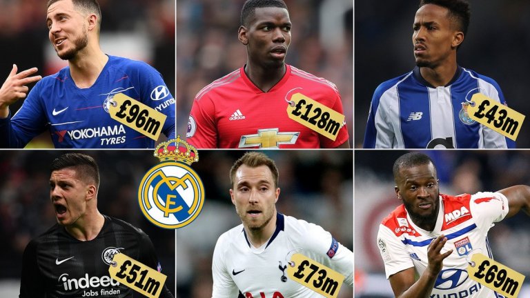 Реал Мадрид подготвя мащабна селекция за над половин милиард евро. Вижте в галерията може да изглеждат "кралете" през следващия сезон...