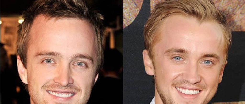 Аарън Пол и Том Фелтън