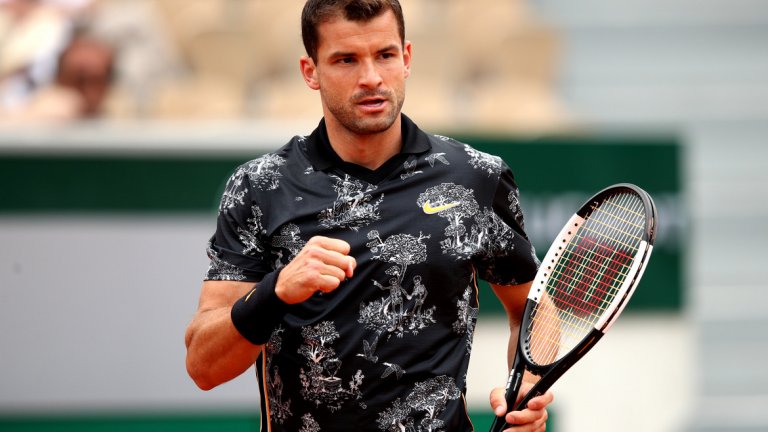 Григор изнесе голям мач срещу Чилич и премина през много трудности и някои великолепни разигравания, за да стигне до успеха